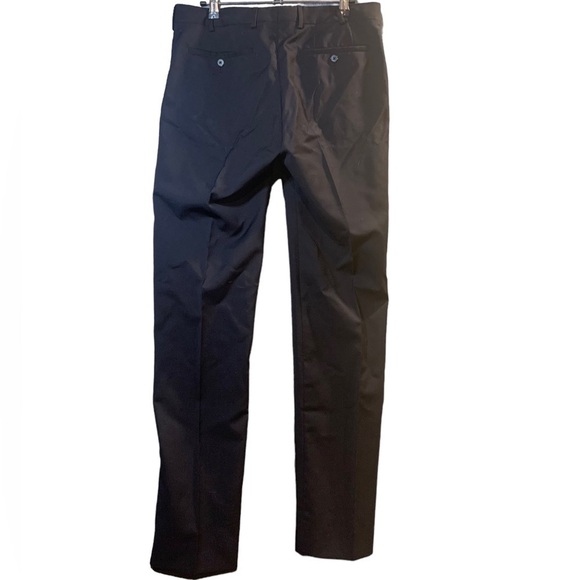 PAL ZILERI Mens Flat Front Wool Pants - Picture 6 of 13